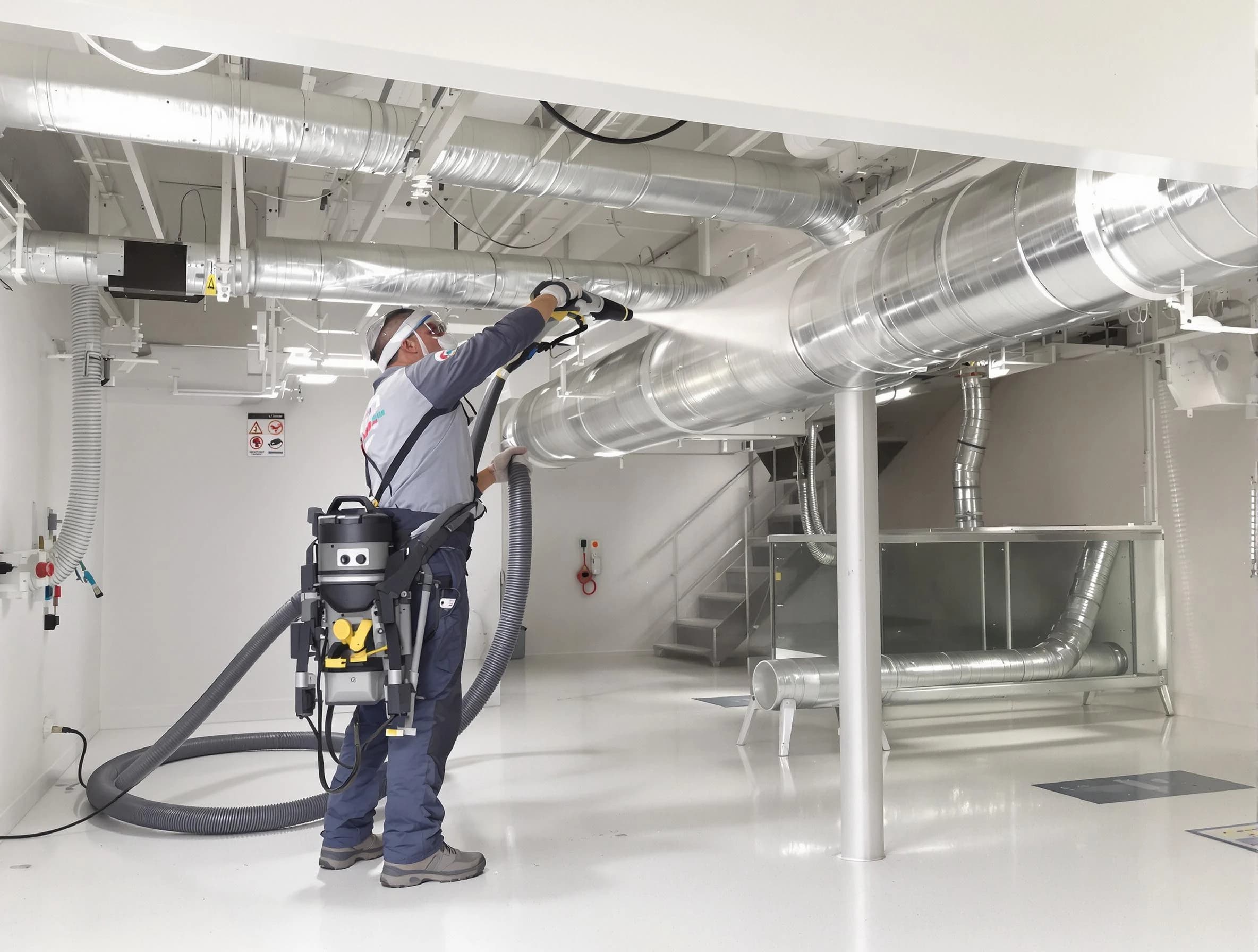 Professional central duct cleaning by Peters Air Duct Cleaning in Peters