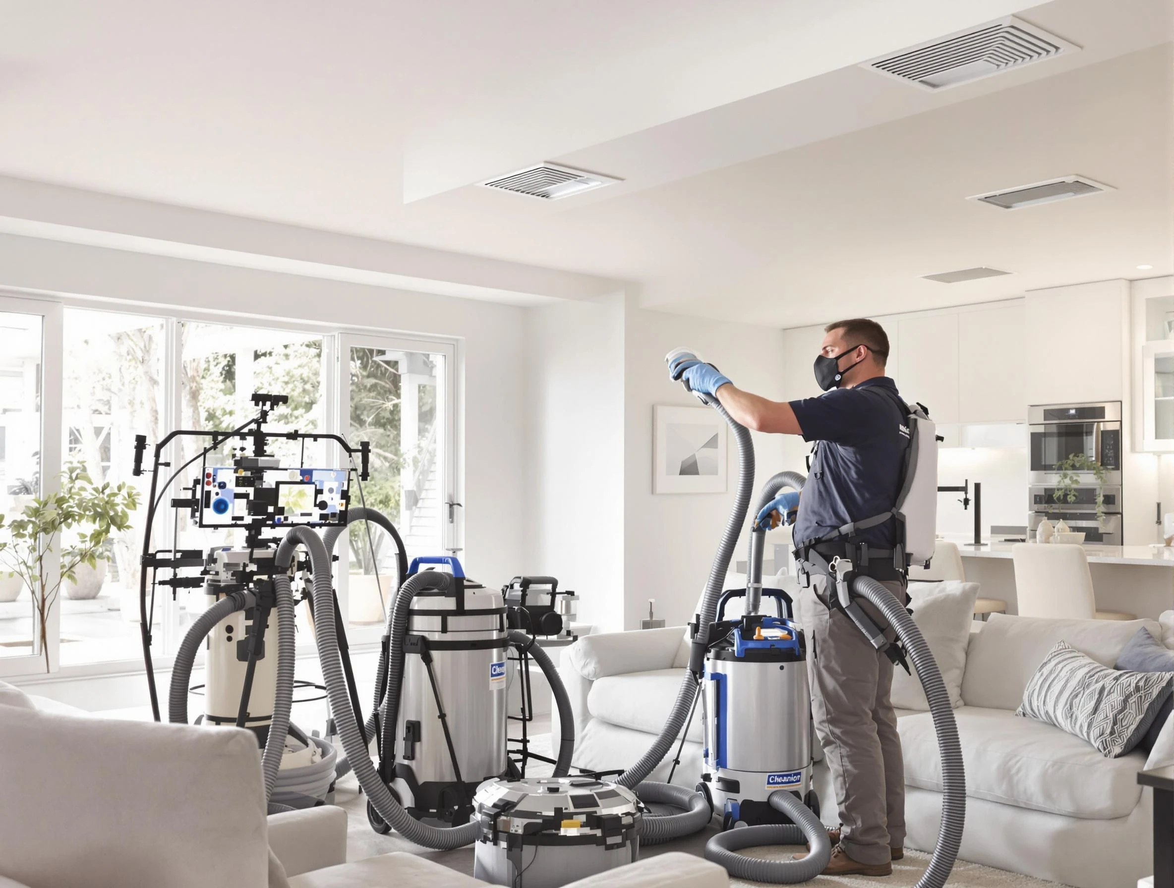 Professional AC duct cleaning by Peters Air Duct Cleaning in Peters