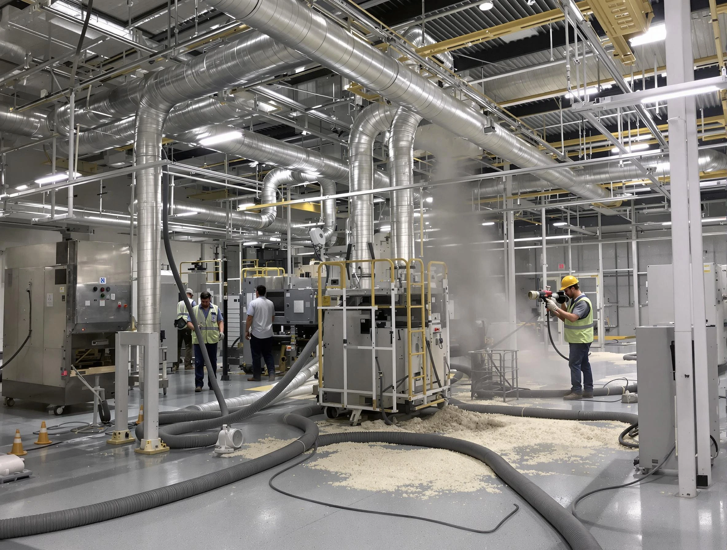 Heavy-duty industrial duct cleaning by Peters Air Duct Cleaning in Peters